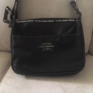 Ralph Lauren Polo Jeans Co. Black Nylon Bag
